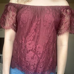 AE lace top